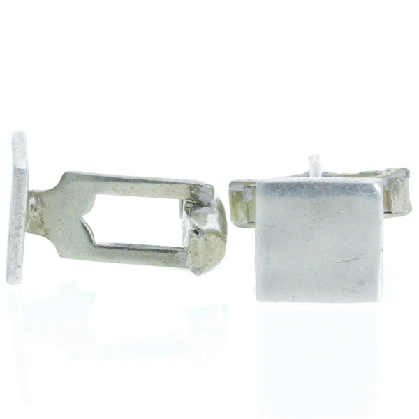 Simple Mexican Modernist Square Cufflinks