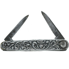 Diamond Knife Co. Repousse Scroll Knife