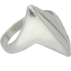 Modern Dome Top Zig Zag Ring - Size 7.5