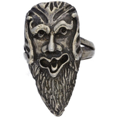 Handmade Woodland Troll Ring  - Size 7.5