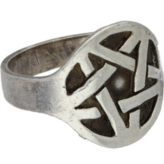 Wiccan Pentacle Ring - Size 11