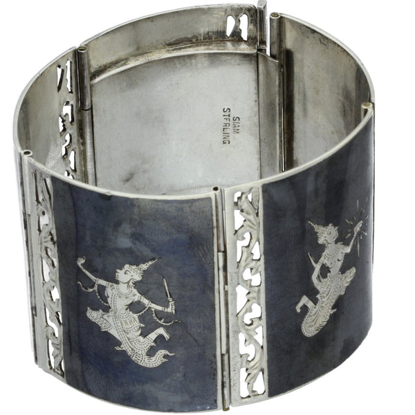 Siam Nielloware Mekkala Panel Bracelet