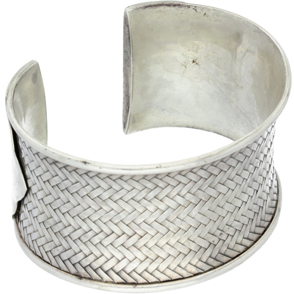 Bali Chunky Woven Cuff Bracelet