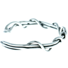 Handmade Curly Wire Cuff Bracelet