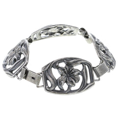 Danecraft Die-Cut Lily link Bracelet