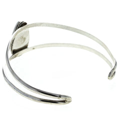 Navajo Handmade Succor Creek Jasper Cuff Bracelet
