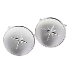 1960s Textured Sparkle Cufflinks