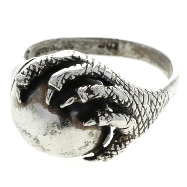 Signed Dragon Claw Ring - Size 11