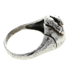 Signed Dragon Claw Ring - Size 11