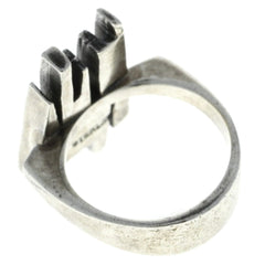 Modernist Lines & Angles Ring - Size 7