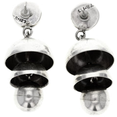 Modernist Taxco Sphere Dangle Earrings