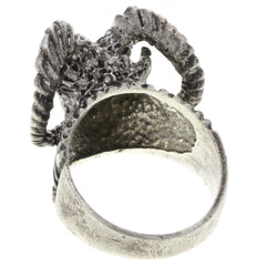 Ram Head Aries Zodiac Ring - Size 7.75