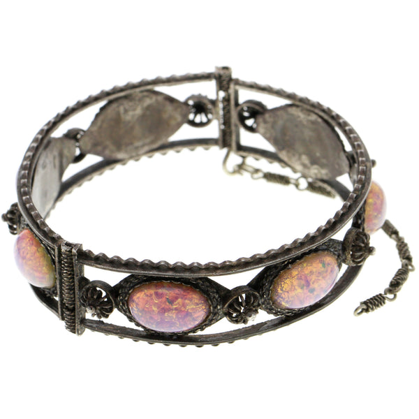 Etruscan Style Foil Art Bracelet