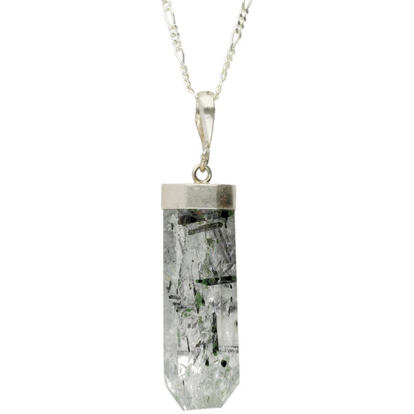 Rutilated Quartz Healing Crystal Necklace