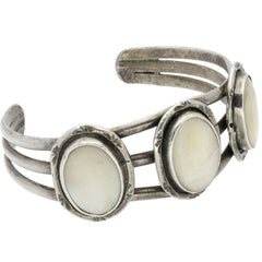 Navajo White MOP Cuff Bracelet