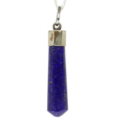 Lapis Lazuli Healing Crystal Pendant Necklace