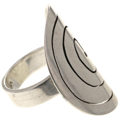 Elongated Die-Cut Spiral Ring - Size 6.25