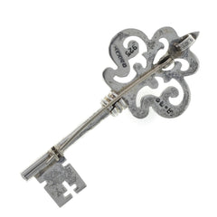 Taxco Skeleton Key Brooch