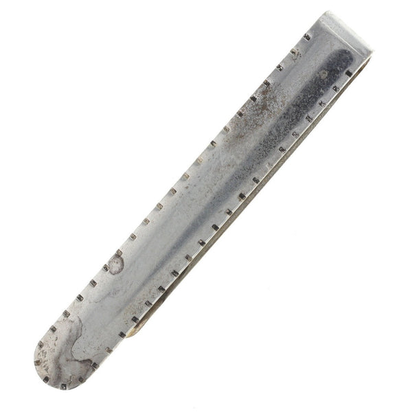 Swank Notched Tie Clip