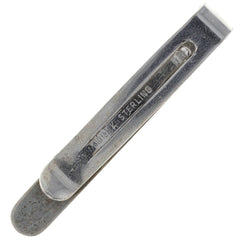 Swank Notched Tie Clip