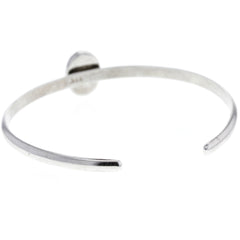 Simple Modern Onyx Cabochon Cuff Bracelet