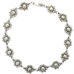 Mexican Daisy Link Collar Necklace