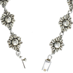 Mexican Daisy Link Collar Necklace