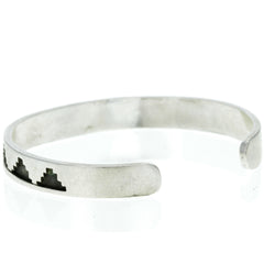 Hopi Overlay Design Cuff Bracelet