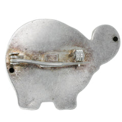 Italian Puffy Elephant Brooch