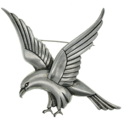 Coro Majestic Flying Eagle Pin Brooch