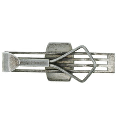 Swank Camel Bone Greek Centurion Tie Clip
