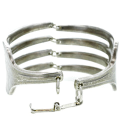 Handmade Hammered Fork Bracelet