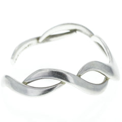 Taxco Modernist Sculpted Waves Cuff Bracelet