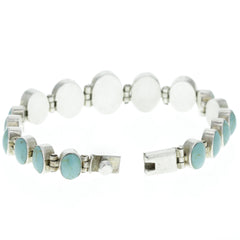 Taxco Graduated Howlite Inlay Link Bracelet