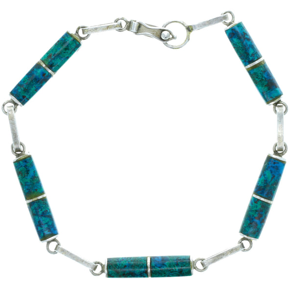 Dainty Israeli Eilat Bar link Bracelet