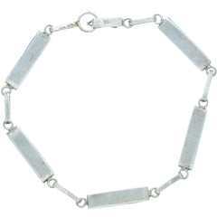 Dainty Israeli Eilat Bar link Bracelet