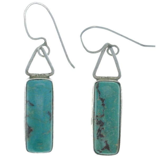 Great Falls Metal Works Turquoise Dangle Earrings