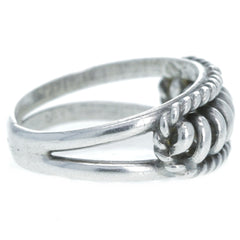 Handmade Braided Coil Ring - Size 6.5