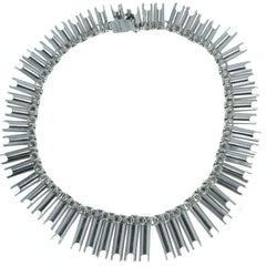 Modernist Taxco Bold Panelled Necklace