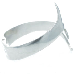 Taxco Wrap-Around Claw Hinge Cuff Bracelet