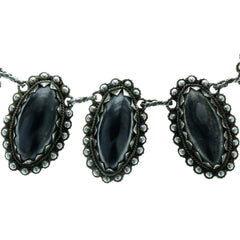 Eastern Dotted Hematite Necklace