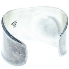 Taxco Modernist Indentation Cuff Bracelet