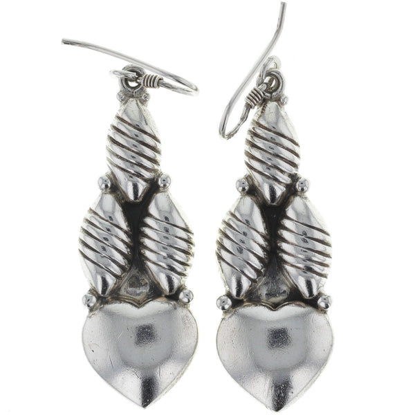 Cones & Hearts Dangle Earrings