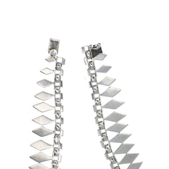 Taxco Modern Abstract Link Collar Necklace