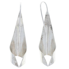 Taxco Smooth Modern Curve Dangle Earrings