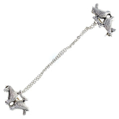 1950s Love Birds Sweater Pin Clip