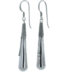 Eastern Wrapped Cone Dangle Earrings