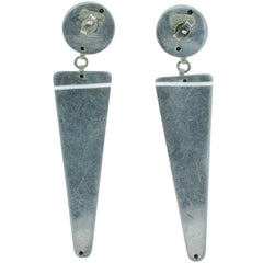 Modern Italian Geometric Drop Dangle Earrings